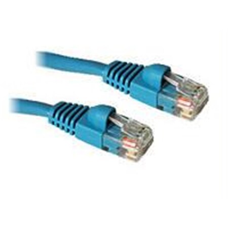 10 Ft CAT5e Snagless Patch Cable Blue